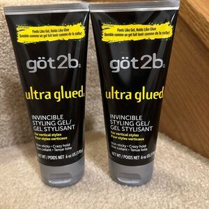Ultra Glued Invincible Styling Gel - Black